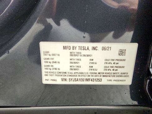 Used 2021 Tesla Model S Plaid AWD/4WD image 25