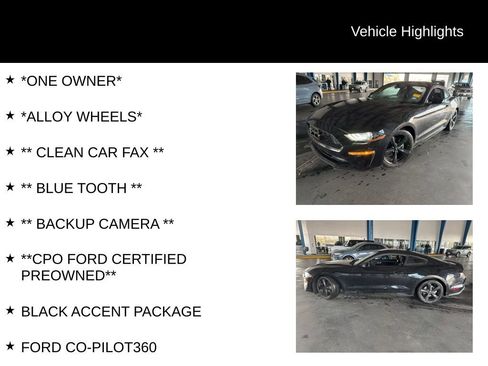 Used 2022 Ford Mustang Coupe w/ Equipment Group 101A image 4