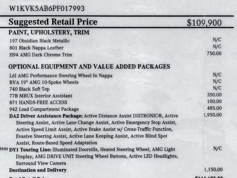 Used 2023 Mercedes-Benz SL 43 AMG image 3