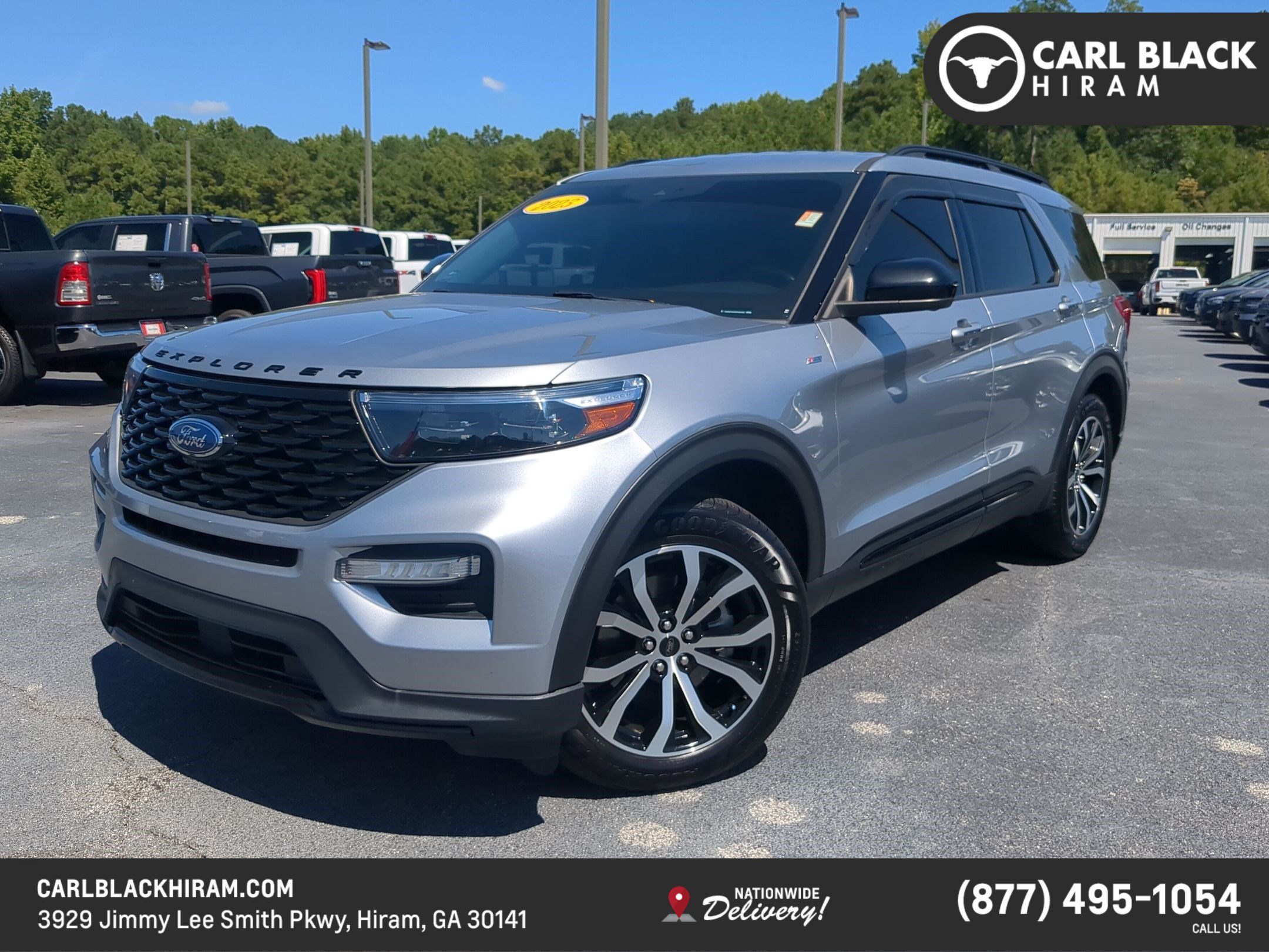 Used 2023 Ford Explorer ST-Line w/ Class IV Trailer Tow Package RWD image 1