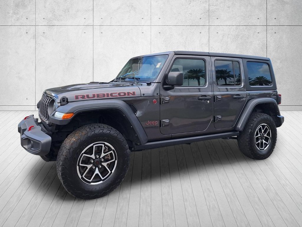 Used 2024 Jeep Wrangler Unlimited Rubicon AWD/4WD image 1
