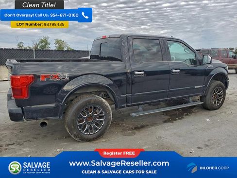 Used 2018 Ford F150 Platinum w/ Equipment Group 701A Luxury image 4