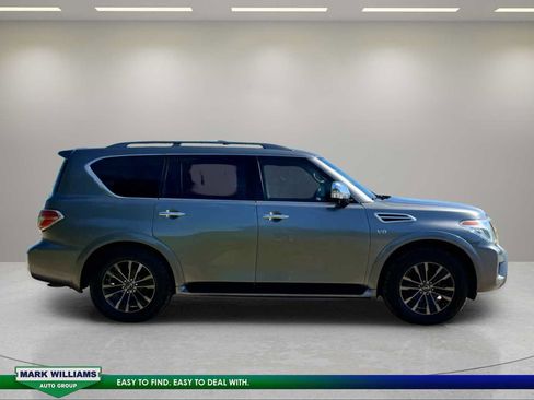 Used 2020 Nissan Armada Platinum w/ Captain's Chairs Package AWD/4WD image 3