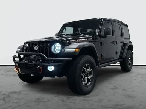 Used 2019 Jeep Wrangler Unlimited Rubicon w/ LED Lighting Group AWD/4WD image 1
