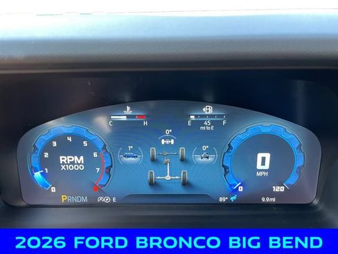 New 2026 Ford Bronco Big Bend AWD/4WD image 2