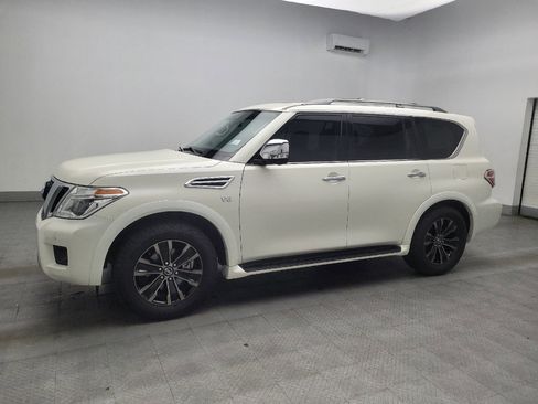 Used 2020 Nissan Armada Platinum w/ Captain's Chairs Package image 3