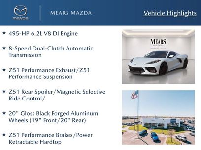 Used 2023 Chevrolet Corvette Stingray Preferred Conv w/ Z51 Performance Package