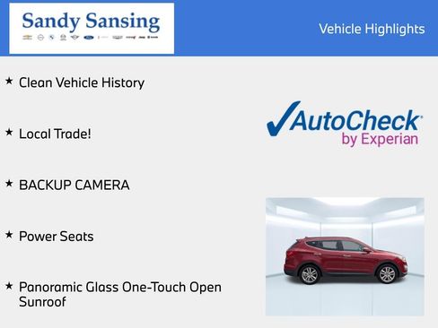 Used 2014 Hyundai Santa Fe Sport 2.0T w/ Technology Package 05 FWD image 8