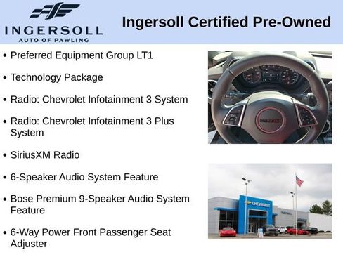 Used 2023 Chevrolet Camaro LT w/ Technology Package RWD image 10