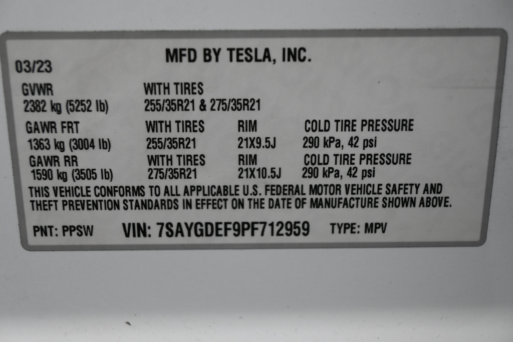 Used 2023 Tesla Model Y Performance AWD/4WD image 15