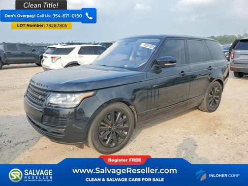 Used 2016 Land Rover Range Rover HSE AWD/4WD image 1