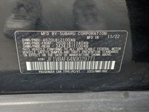 Used 2022 Subaru WRX Premium AWD/4WD image 27