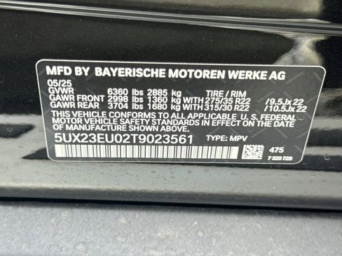 Used 2026 BMW X5 xDrive40i w/ Parking Assistance Package AWD/4WD image 17