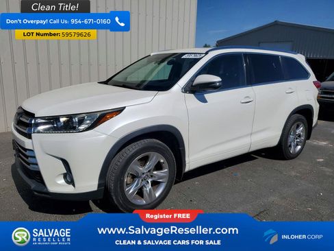 Used 2019 Toyota Highlander Limited AWD/4WD image 1