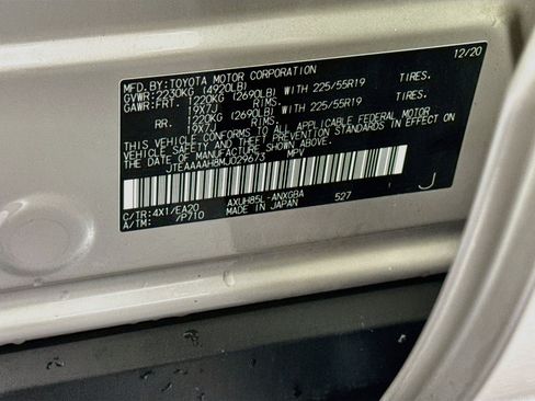 Used 2021 Toyota Venza XLE w/ Softex Package AWD/4WD image 40