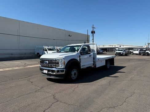 New 2025 Ford F550 XL 12Ft Scelzi Flat Bed image 5