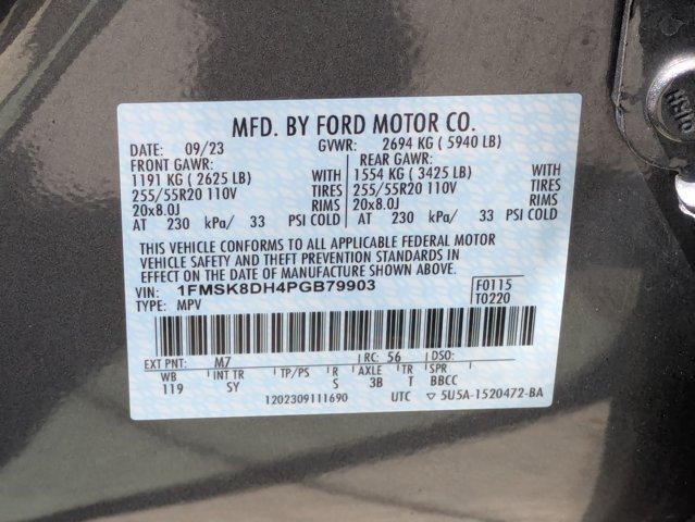 Used 2023 Ford Explorer XLT w/ Equipment Group 202A AWD/4WD image 27