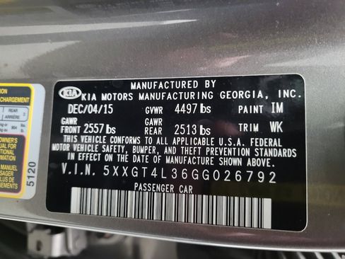 Used 2016 Kia Optima LX image 33