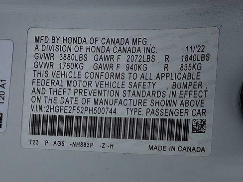 Used 2023 Honda Civic Sport image 28