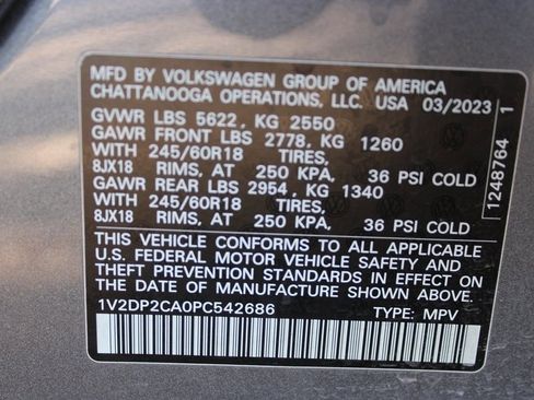 Used 2023 Volkswagen Atlas SE image 34