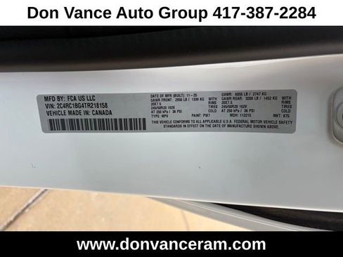 New 2026 Chrysler Pacifica Select w/ S Appearance Package image 28