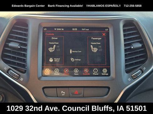 Used 2019 Jeep Cherokee Trailhawk w/ Cold Weather Group AWD/4WD image 22