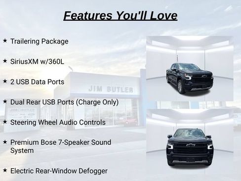 Used 2024 Chevrolet Silverado 1500 LTZ w/ LTZ Premium Package AWD/4WD image 27