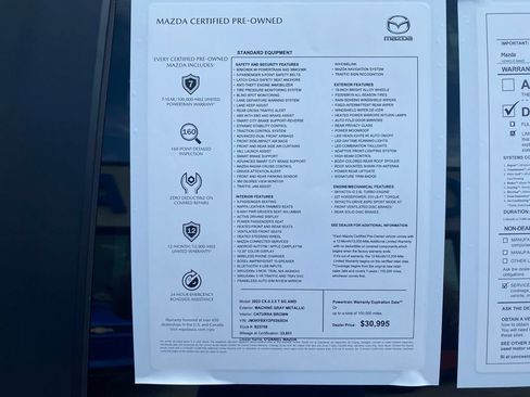 Certified 2023 MAZDA CX-5 Signature AWD/4WD image 27
