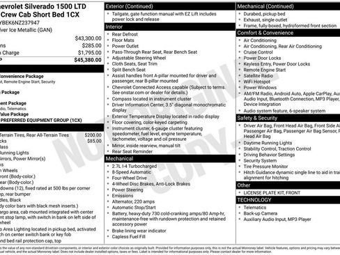 Used 2022 Chevrolet Silverado 1500 Custom image 26