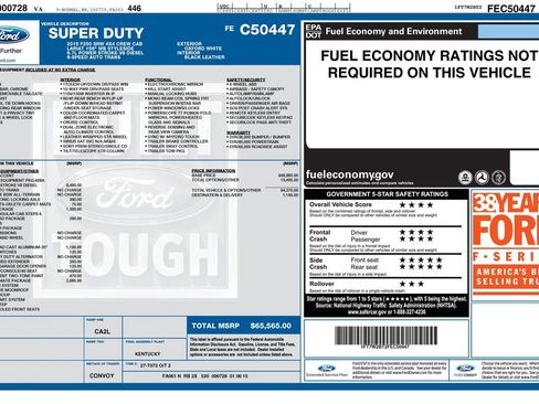 Used 2015 Ford F250 Lariat w/ Lariat Ultimate Package AWD/4WD image 6