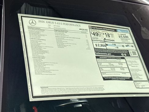 New 2026 Mercedes-Benz S 63 AMG S image 29