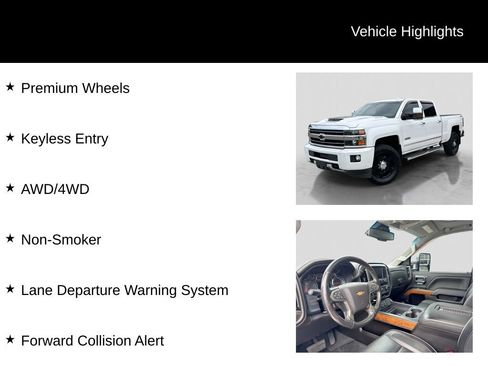 Used 2019 Chevrolet Silverado 2500 High Country AWD/4WD image 16