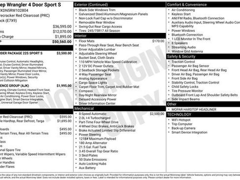 Used 2024 Jeep Wrangler Sport S image 6