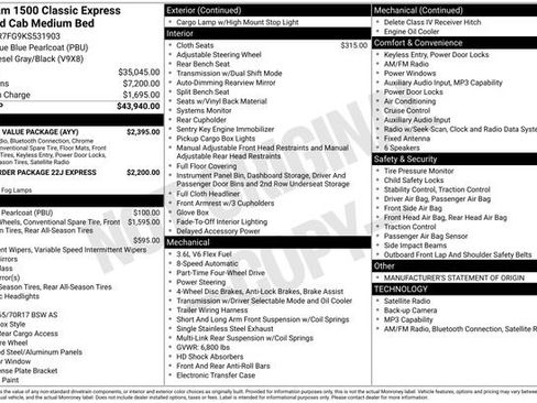 Used 2019 RAM 1500 Express w/ Express Value Package AWD/4WD image 9