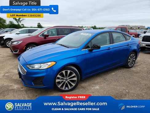 Used 2020 Ford Fusion SE AWD/4WD image 1