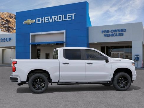 New 2026 Chevrolet Silverado 1500 Custom w/ Turbomax Blackout Package RWD image 5