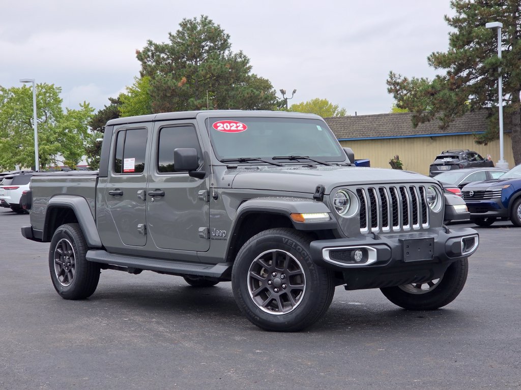 Used 2022 Jeep Gladiator Overland w/ LED Lighting Group AWD/4WD 360° Tour