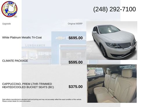 Used 2016 Lincoln MKX Reserve w/ Climate Package FWD image 5
