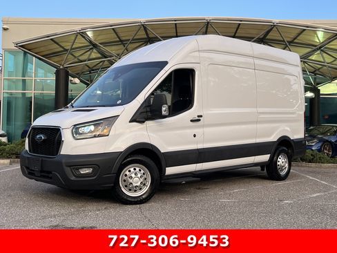 Used 2023 Ford Transit 350 148 High Roof AWD w/ Upfitter Package image 1