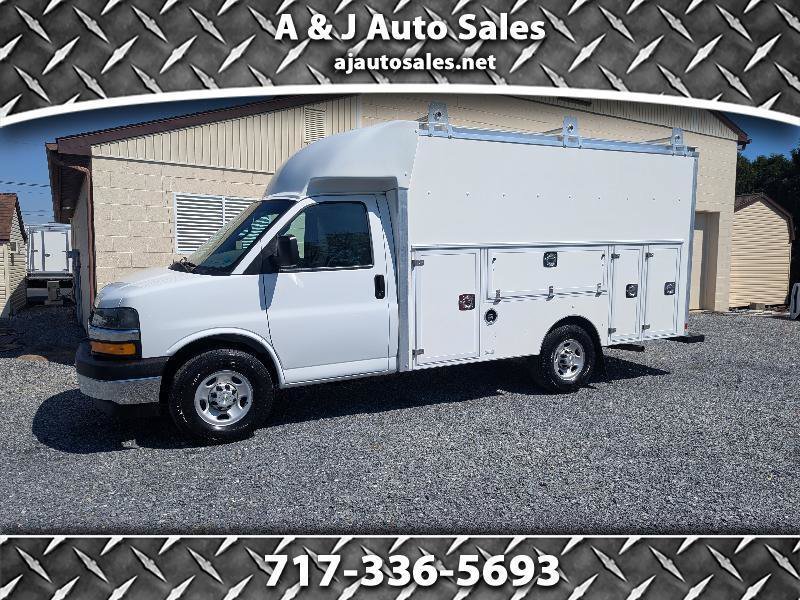 Used 2021 Chevrolet Express 3500 w/ Power Convenience Package RWD image 1