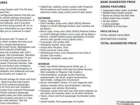 Used 2018 Chevrolet Silverado 1500 LT w/ All Star Edition AWD/4WD image 2