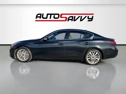 Used 2021 INFINITI Q50 Luxe w/ Seat & Sound Package image 4