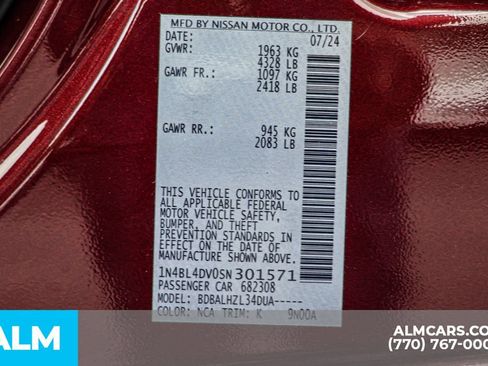 Used 2025 Nissan Altima 2.5 SV FWD image 55