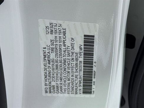 New 2026 Honda Odyssey Sport-L image 32