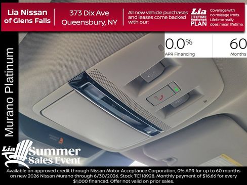 New 2026 Nissan Murano Platinum w/ Cargo Package AWD/4WD image 28