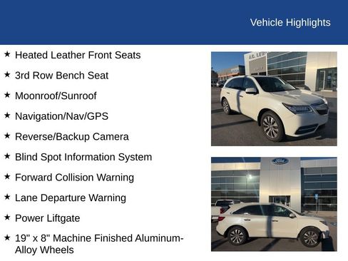 Used 2014 Acura MDX 3.5L Technology Package image 8