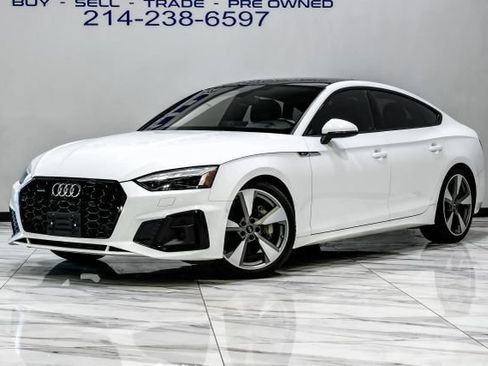 Used 2021 Audi A5 2.0T Prestige w/ Black Optic Package AWD/4WD image 2