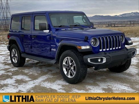 Used 2018 Jeep Wrangler Unlimited Sahara image 1