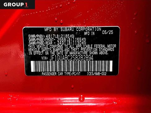 Used 2025 Subaru Impreza 2.0i image 34