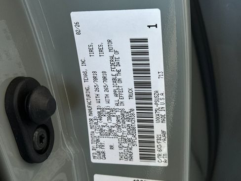 New 2026 Toyota Tundra SR5 image 26